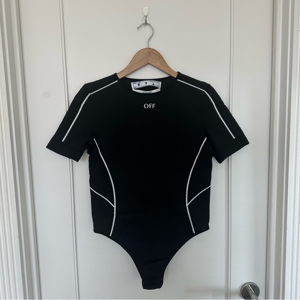 Off-White Black Contour Bodysuit